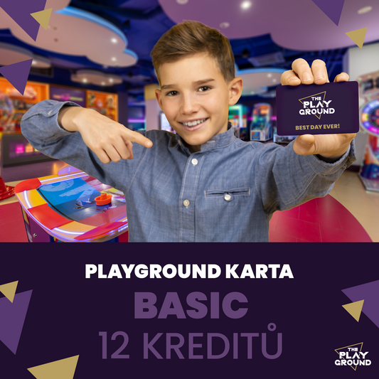 Playground card BASIC - 12 credits