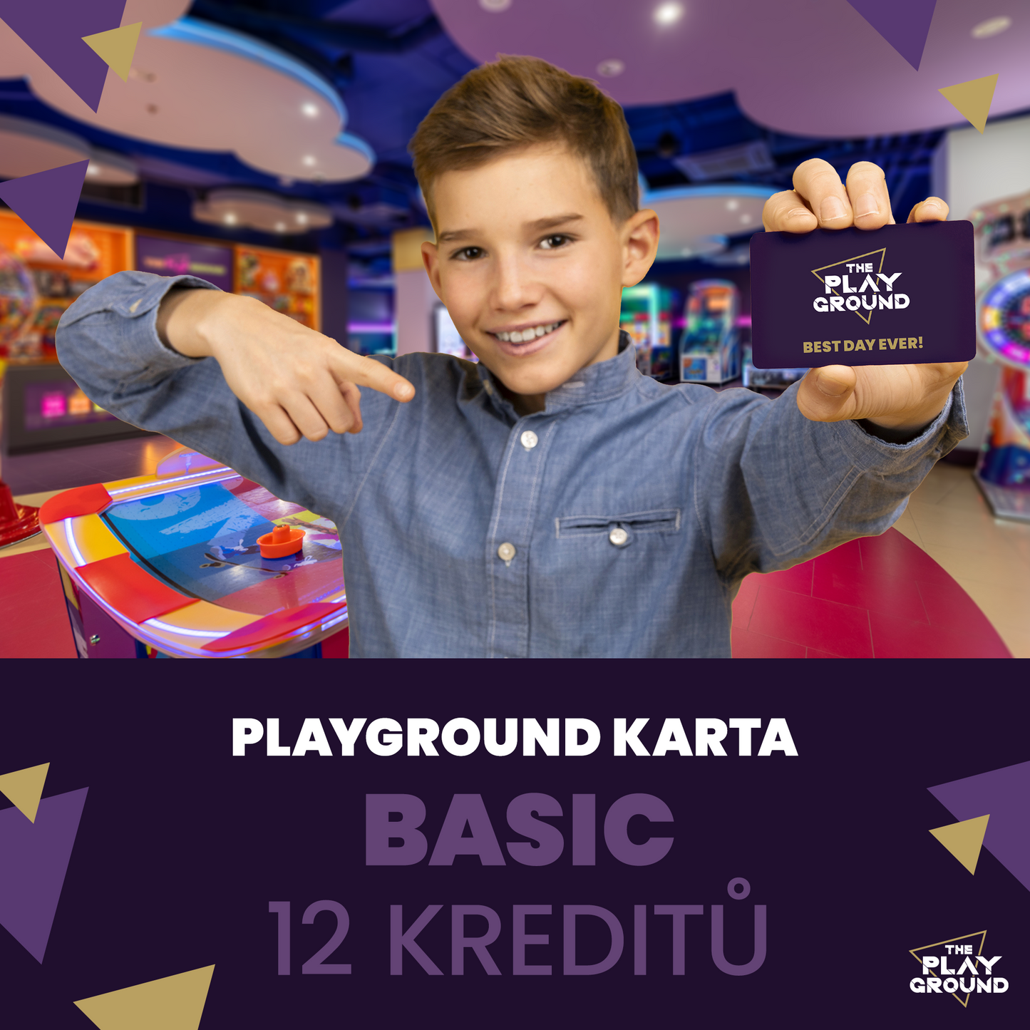 Playground karta v DÁRKOVÉM BALENÍ